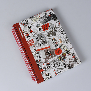 Gros <span class=keywords><strong>Carnet</strong></span> de Reliure <span class=keywords><strong>A4</strong></span> Taille Cahier À Spirale avec Motif - Product Image 2
