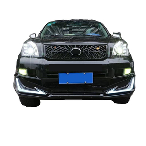 Kit carrosserie de style TRD pour Toyota Land Cruiser <span class=keywords><strong>Prado</strong></span> 2003 2004 2005 <span class=keywords><strong>2006</strong></span> 2007 2008 2009 Pare-chocs avant et arrière de haute qualité en ABS Mise à niveau - Product Image 2