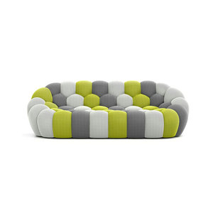 Desain Italia Modern koleksi Roche kain Sofa Sofa gelembung Sofa dengan gaya unik bahan kulit Hall Villa aplikasi - Product Image 4