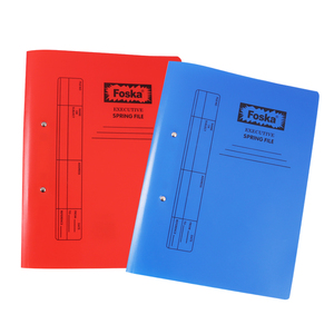 Foskaオフィス文具供給FC防水耐久性のあるPVCプラスチックPP急速な春のファイル - Product Image 1