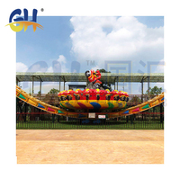 Manège UFO Rotatif pour Parc d'Attractions, Équipement de Fête Foraine Extérieure, Attractions Touristiques à Vendre