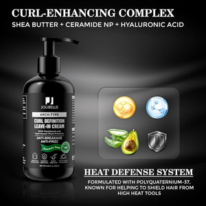 <span class=keywords><strong>Crème</strong></span> Définissante pour Boucles <span class=keywords><strong>Homme</strong></span> Marque Blanche au Beurre de Karité, Huile d'Argan et Aloe Vera – Anti-Frisottis Légère pour Cheveux Bouclés et Ondulés - Product Image 2