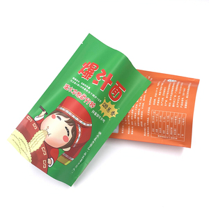 Mylar Bags Packaging Bags Comic Book Custom Printed Poly Gusseted Poly Heat Sealing Corn Transparent Food Package PE Snack T/T
