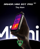 Teléfono Móvil Ulefone Armor Mini 20T Pro Thermal 5G 4G OEM, 8GB 256GB, 4.7 Pulgadas, Android, Teléfono Celular Resistente, Nuevo Smartphone Original