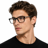 TYSD-LS205 Nuevas Gafas Ópticas Rectangulares de Metal TR+ en Stock, Populares y Disponibles para Mujeres con Cualquier Tipo de Rostro