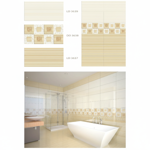Oferta Especial: Azulejos Decorativos Metálicos Esmaltados de Cerámica CMC de 300x600mm, Resistentes al Calor y al Desgaste para Uso Interior, Venta al Por Mayor - Product Image 1
