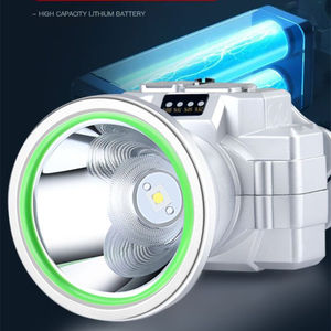 Faros delanteros LED <span class=keywords><strong>de</strong></span> altos lúmenes, 3 modos, impermeables, ajustables, con zoom, <span class=keywords><strong>para</strong></span> acampar al aire libre - Product Image 1