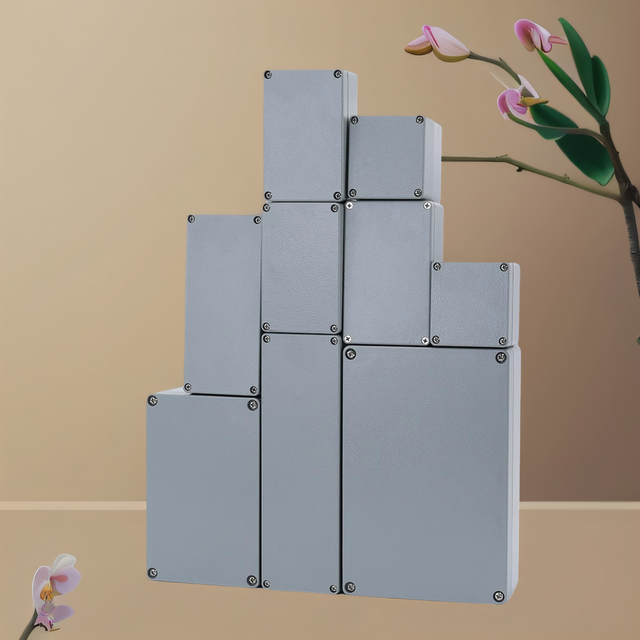 Abs Black Waterproof Plastic Enclosure Box Electronic Instrument Case Electrical Project Outdoor Junction Box
