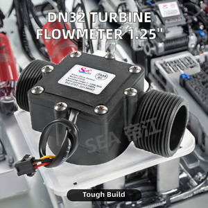 アジャイル DN32 水流量計 2-120L/min 高精度 1.25BSP ネジ式 タービン灌漑 OEM 特価 - Product Image 2