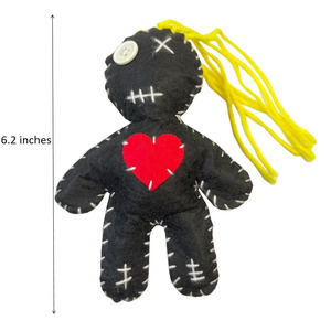 ตุ๊กตาด๊อดม์ทำมือมีเข็มสำหรับ B082ตกแต่งวันฮาโลวีนตุ๊กตาวูดูแบบแฮนด์เมด - Product Image 2
