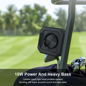 Haut-parleurs magnétiques pour voiturette de golf, haut-parleur portable sans fil Deep <span class=keywords><strong>Bass</strong></span> pour voiturette de golf, TWS, antichoc/étanche IPX7 - Product Image 4