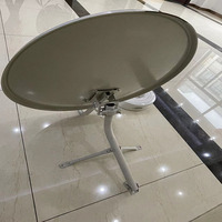 Antenne parabolique satellite bande KU 60 cm avec LNB et câble – Kit complet – Meilleures ventes