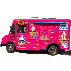 Nuevo producto camión de jugo móvil bandeja de coche mesa de comedor plegable Cocina Comida Van Pizza con capó camión restaurante móvil sobre ruedas - Product Image 3