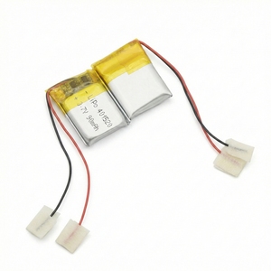 4mm厚フラットリポセルリチウムポリマーイオン電池GEB 401520 3.7V 90mAh 100mAhリチウムイオンポリマー電池 - Product Image 1