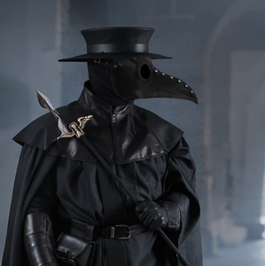 Masque de bec de médecin de la <span class=keywords><strong>peste</strong></span> en plastique, accessoire de cosplay, cadeau, vente exclusive transfrontalière - Product Image 2