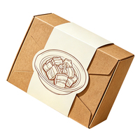 Boîtes en carton ondulé personnalisées pour l'emballage alimentaire, boîtes en papier kraft écologiques pour l'impression et boîtes vides