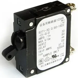 Высококачественный гидравлический магнитный автоматический выключатель BSB UL TUV <span class=keywords><strong>CE</strong></span> 2 полюса 3 полюса 20A 10A 16A 32A - Product Image 5