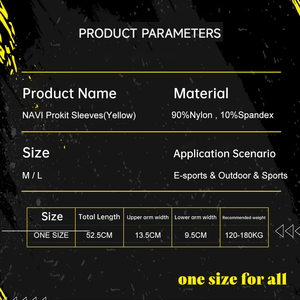 Mangas de Compresión para Brazos de Deportes Electrónicos, Disponibles al por Mayor, Personalizadas, Antideslizantes, Elásticas, para Jugadores - Product Image 5