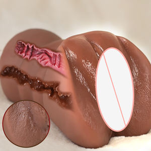 Mainan Dewasa Pria Baru: Vagina Saku 3D Realistis dengan Desain Anal Masturbator Pria Pocket Pussy - Product Image 6