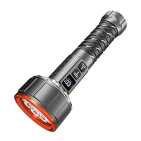 Lámpara de Camping Multifuncional LED Magnética de Aleación de Aluminio, Ultrabrillante, con Zoom, 5 Horas de Iluminación Continua, Carga Rápida, Gran Alcance