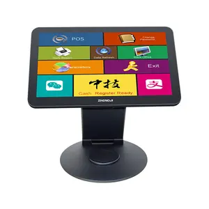 Mesin pos layar sentuh, display i3 hitam dapat dilipat Port Avec Plastik terenkapsulasi casing Terminal Pos sistem Pos dengan kartu Sim/