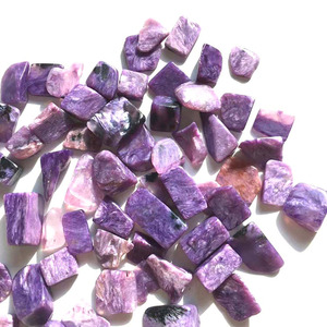 Puces de charoite Offre Spéciale polissage Graviers de charoite utilisés pour la décoration - Product Image 2