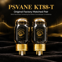 Tube à vide PSVANE Noble Sound KT88-T, paire assortie avec précision en usine, tube électronique de puissance audio haute fidélité pour mise à niveau d'amplificateur à tubes