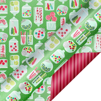 Papel Decorativo de Doble Cara Impreso y Recubierto para Envolver Regalos de Navidad y Día del Niño, Hojas de Papel Decorativo y Papel para Empacar Cajas de Regalo