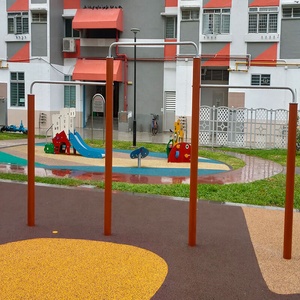 <span class=keywords><strong>Barre</strong></span> horizontale en acier durable pour l'entraînement en plein air, l'entraînement <span class=keywords><strong>de</strong></span> rue et les équipements d'exercice <span class=keywords><strong>de</strong></span> parc pour le sport - Product Image 2
