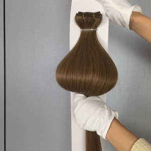 ผมต่อแบบเย็บด้วยเครื่องจักร Jasminebeauty Double Drawn Remy แท้ 100% แบบเย็บสองชั้น  ย้อมสีได้ - Product Image 3