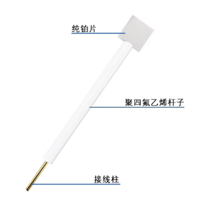 Série d'électrodes en platine (Plaque / Maille / Fil / Disque) : Contre-électrode et électrode de référence pour cellule électrochimique - Product Image 2