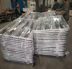 Portatile da 2.1 m in acciaio per bestiame cortile per uso pesante e mobile Paddock pannelli per recinzione cancelli facilmente assemblati per il vitello del cavallo del bestiame - Product Image 6