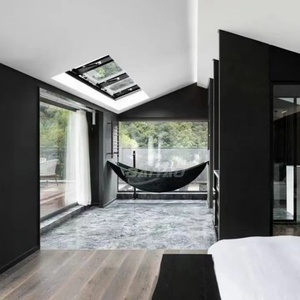 อ่างอาบน้ำอะคริลิคแบบแขวนผนัง สีดำ อ่างอาบน้ำแบบแขวน อ่างน้ำวน อ่างจากุซซี่แบบแขวน อ่างอาบน้ำแบบแขวนในร่ม อ่างน้ำวนนวดตัวแบบลอยได้ - Product Image 2