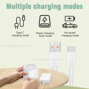 2025 phát hành dễ dàng-mang theo pin lớn 8800mAh N4 sữa ấm hơn xách tay sữa mẹ chai ấm hơn Celsius & Fahrenheit có thể điều chỉnh - Product Image 2
