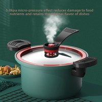 Nouvelle Cocotte Multifonction Antiadhésive en Aluminium Style Coréen pour Cuisson à Basse Pression et Préparation de Soupes – Le Cadeau Idéal