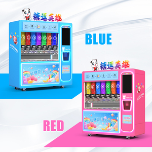 Distributeur automatique de bonbons au chocolat et de bonbons sucrés, avec paiement par pièces, billets et cartes, grande capacité, personnalisable, sans personnel, à vendre - Product Image 4