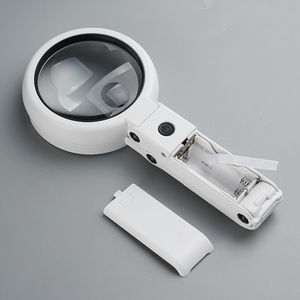 Máy tính để bàn di động mới sử dụng kép gấp vành đai Đèn Cắm <span class=keywords><strong>LED</strong></span> USB đọc bảo trì HD 5 lần một kính lúp - Product Image 5