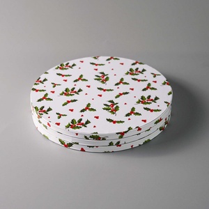 Fournitures de décoration de gâteaux personnalisées de 6 à 20 pouces, outils de décoration de gâteaux au design personnalisé, plateaux ronds pour gâteaux - Product Image 3
