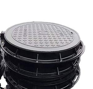 Couvercle de trou d'homme en fonte ductile rond en fonte ductile robuste - Product Image 1