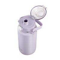 Haers Hot Selling 950ml Bouteille d'eau chaude et froide isolée en acier inoxydable double couche portable de voyage pour l'extérieur avec couvercle