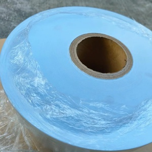 80um PP Synthetic 75um /acrylic/ European <b>Blue</b> Glassine Label Jumbo <b>Roll</b> Korea Popular - Product Image 1