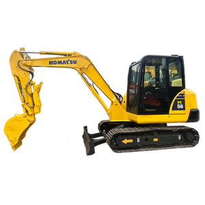 Original Japon d'occasion 5 tonnes Mini komatsu PC 56 Pc56 Pc56-7 pelle sur chenilles pelleteuse à vendre - Product Image 1