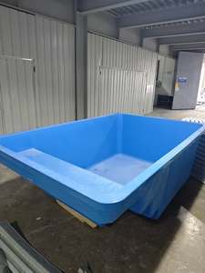 <span class=keywords><strong>Piscine</strong></span> souterraine en PRV sur mesure, 3,2 m x 8 mm d'épaisseur, légère et durable, design rectangulaire, pour usage commercial et résidentiel - Product Image 1
