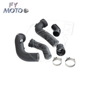 Échangeur + Tuyau de Descente + Tuyau de Charge pour <span class=keywords><strong>BMW</strong></span> E82 E88 <span class=keywords><strong>E90</strong></span> E92 <span class=keywords><strong>335i</strong></span> 435i M235i F30 F32 F22 N20 <span class=keywords><strong>N55</strong></span> - Product Image 5