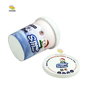 Bac à crème glacée de 530ml d'usine OEM tasse à yaourt PP de qualité alimentaire conteneur d'emballage alimentaire seau en plastique avec couvercle et couvercle inviolable - Product Image 4