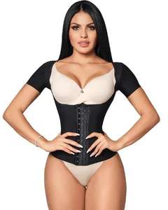 Cintura con broches Fajas Colombianas Compresión Body Shaper Correa delgada Body Beauty Control de barriga Fajas para diario y Post - Product Image 1