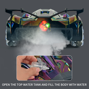 9900-188 <span class=keywords><strong>2.4</strong></span> <span class=keywords><strong>GHz</strong></span> điều khiển từ xa xe thể thao giá rẻ <span class=keywords><strong>RC</strong></span> tốc độ cao trôi xe với mô phỏng phun khói - Product Image 4