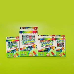 Nuovo Design GF Set di Pastelli a Olio Non Tossici per Scuola 12/18/24/36 Colori Mini Pastelli per Bambini Fai-da-Te Pittura e Disegno - Product Image 2