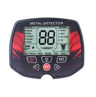 Détecteur de métaux industriel portable IP65, bobine de recherche 28x28cm pour la chasse au trésor en extérieur
