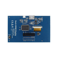 Layar Sentuh Resistif 5-inci Raspberry Pi Generasi ke-4 Tipe B untuk Raspberry Pi 3B+/4B